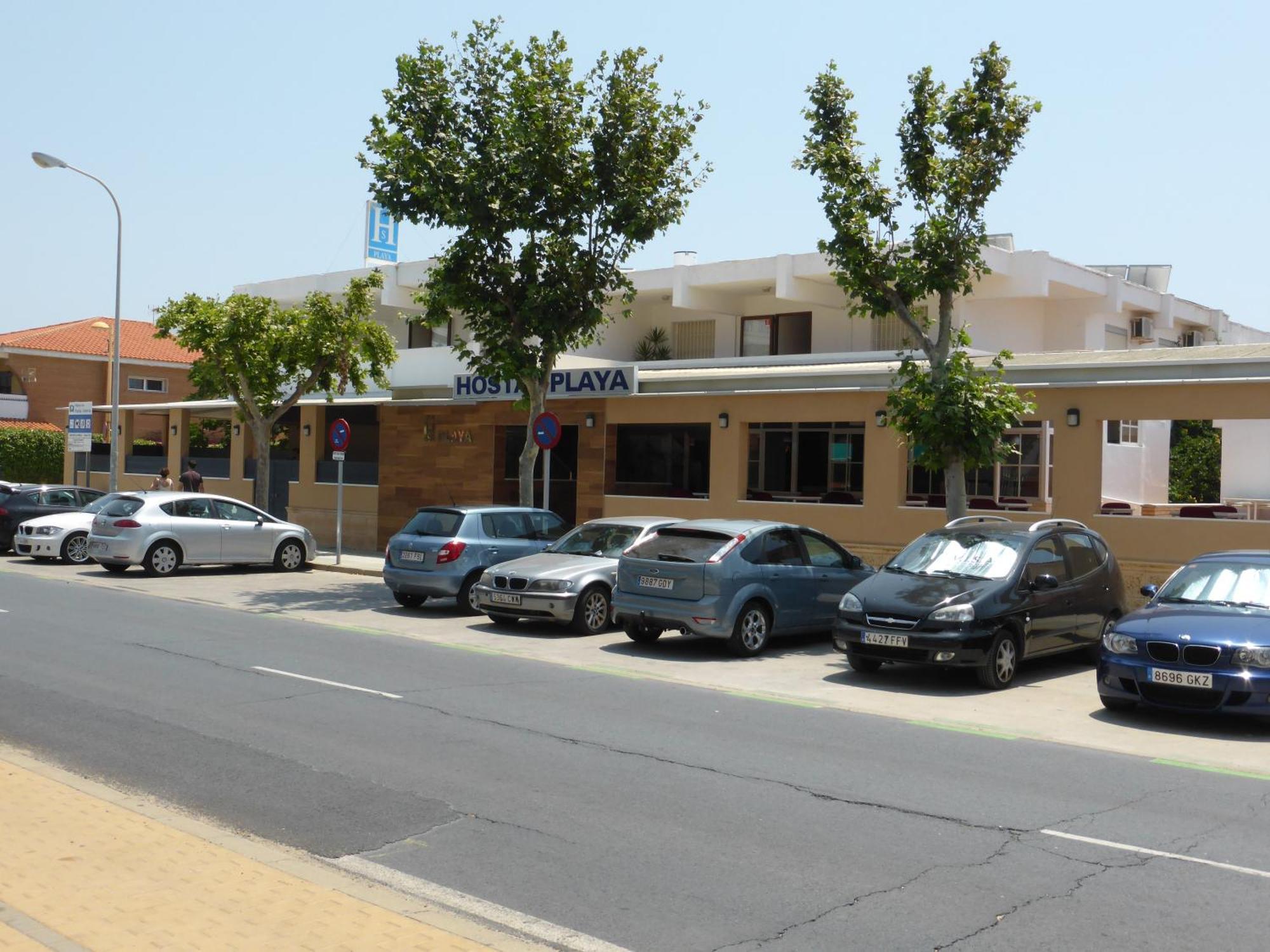 Hostal Playa Punta Umbria Bagian luar foto