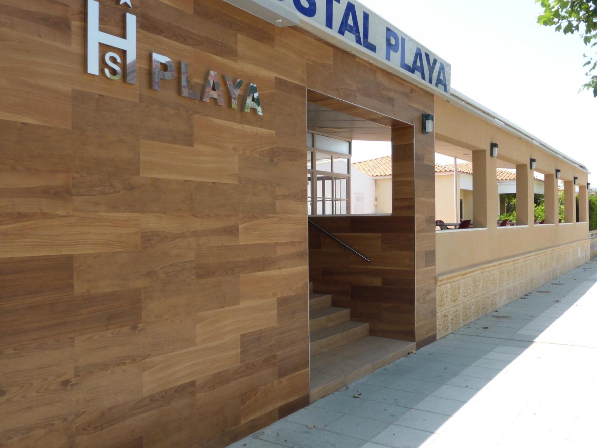Hostal Playa Punta Umbria Bagian luar foto